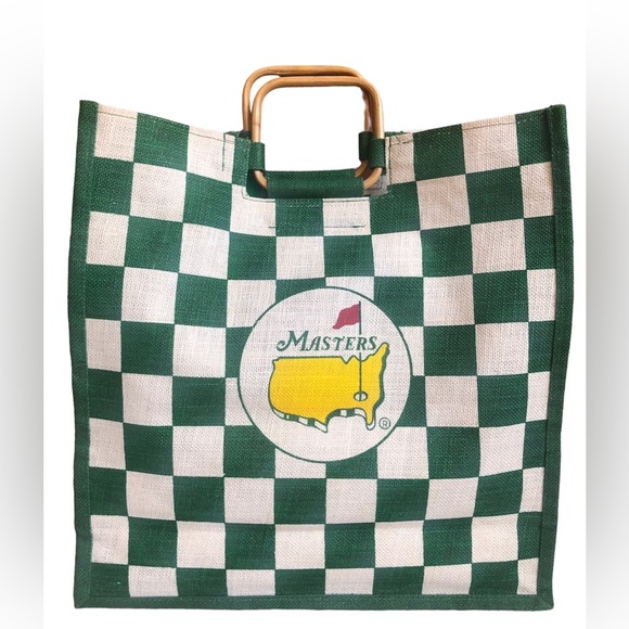 Masters Bags Masters Augusta Jute Bag New With Tag Beautiful Bamboo